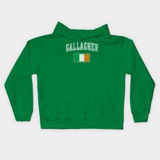 Gallagher Irish Flag Ireland St Patricks Day Kids Hoodie